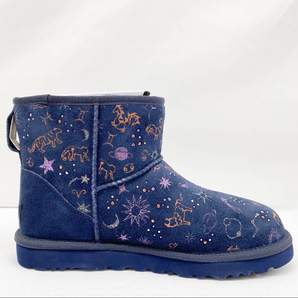UGG Classic MINI Zodiac Boots Color Starry Night - Picture 3 of 16